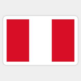 Flag of Peru Sticker